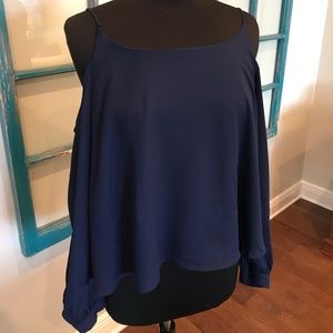 blue blouse